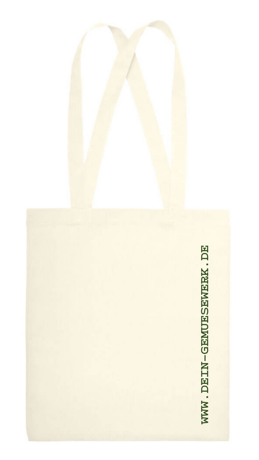 Baumwolltasche mit langen Henkeln