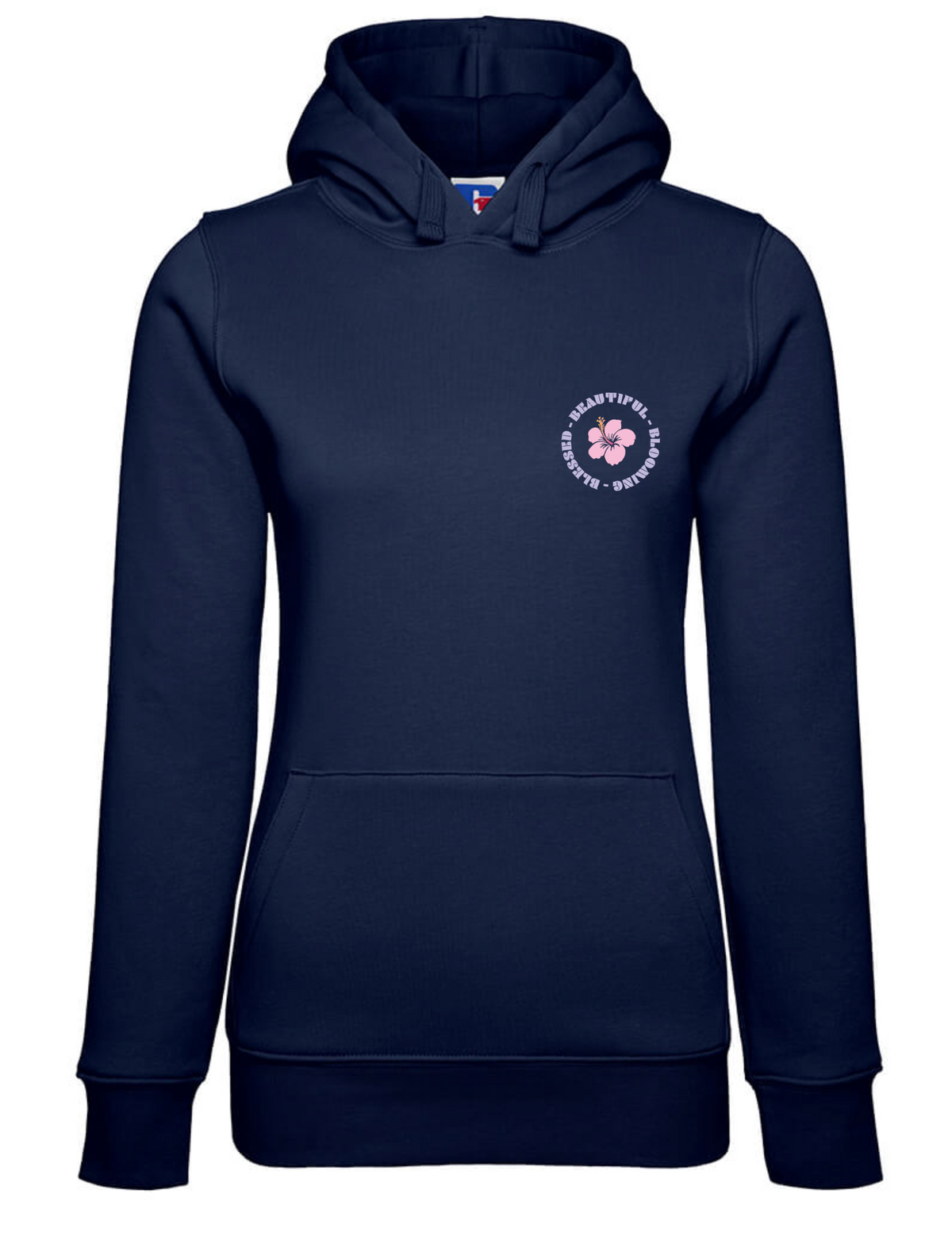 Hoodie Blessed – Beautiful – Blooming Damen