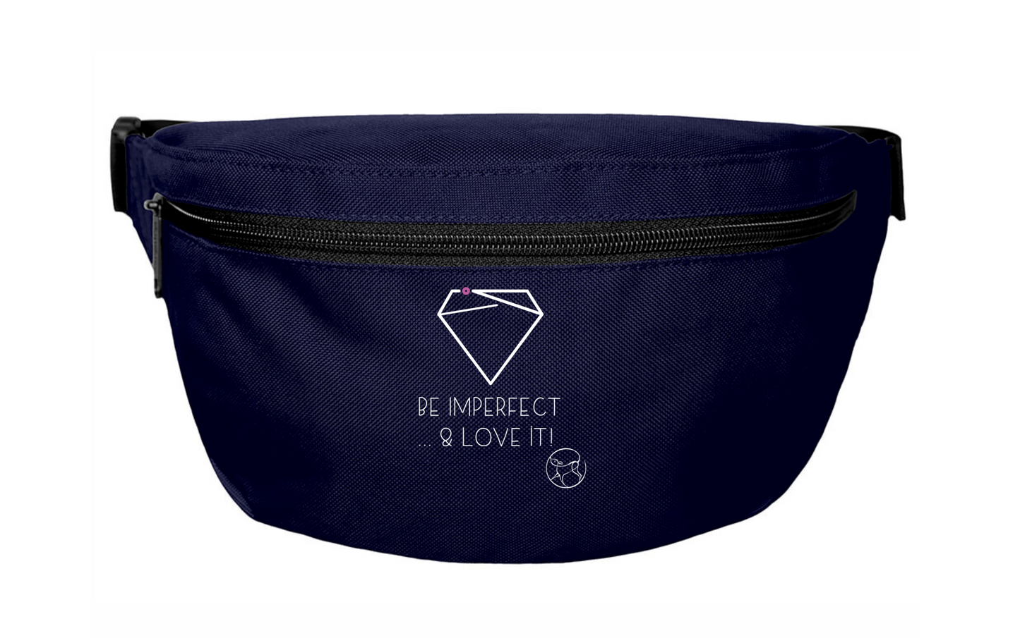 Gürteltasche Be Imperfect Navy – Edition Stephanie Lang von Langen, Leckerli-Tasche fürs Hundetraining