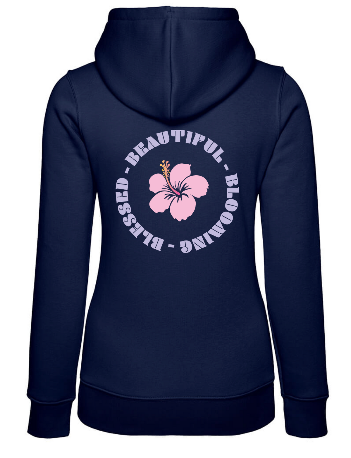 Hoodie Blessed – Beautiful – Blooming Damen