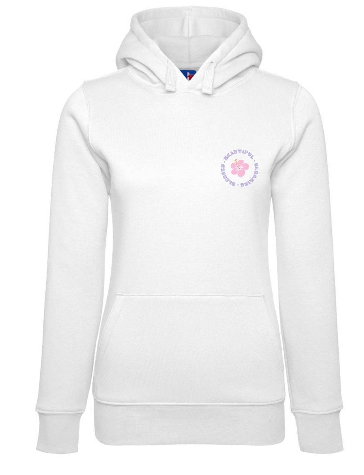 Hoodie Blessed – Beautiful – Blooming Damen