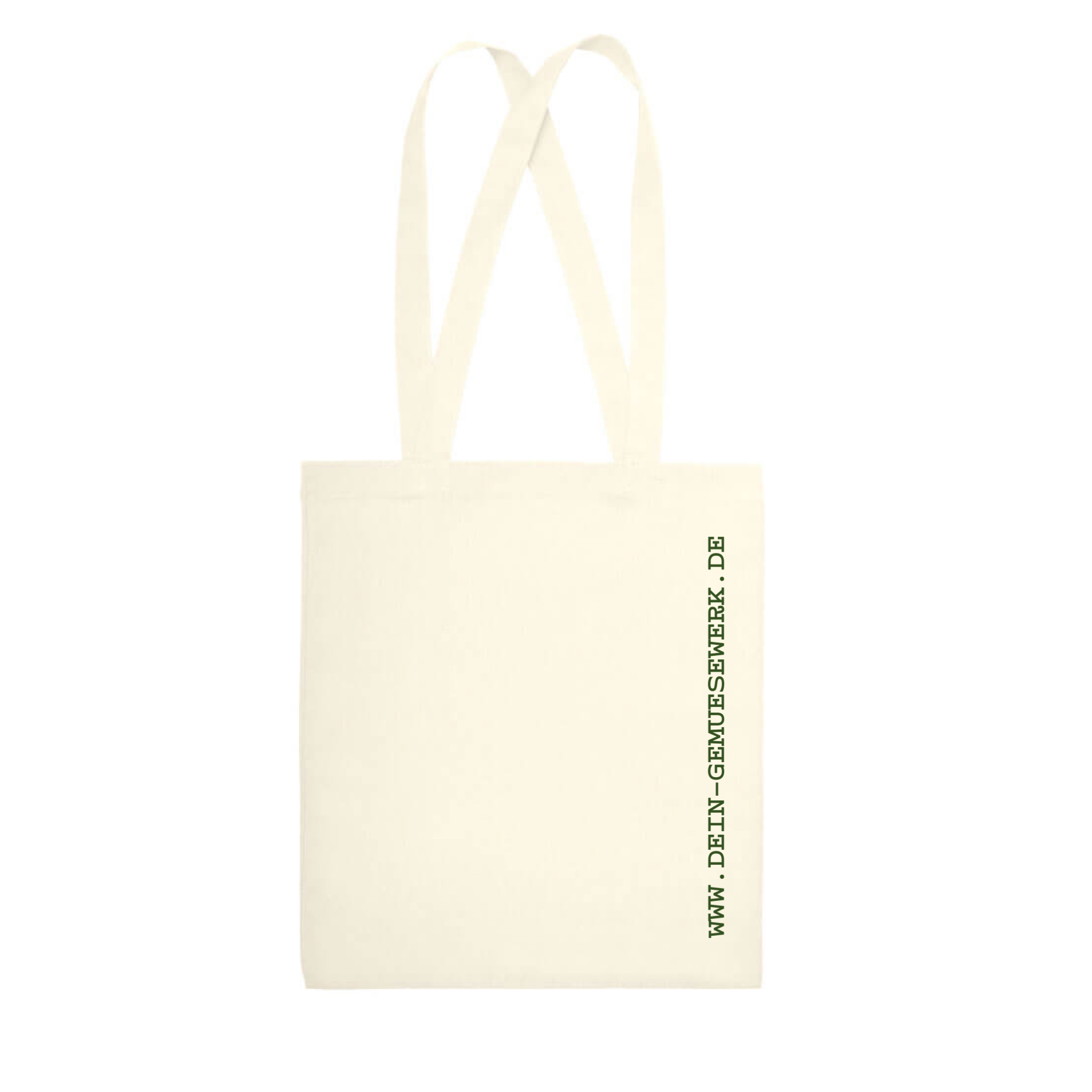 Baumwolltasche mit langen Henkeln – Edition Dein Gemüsewerk, Ansicht 2