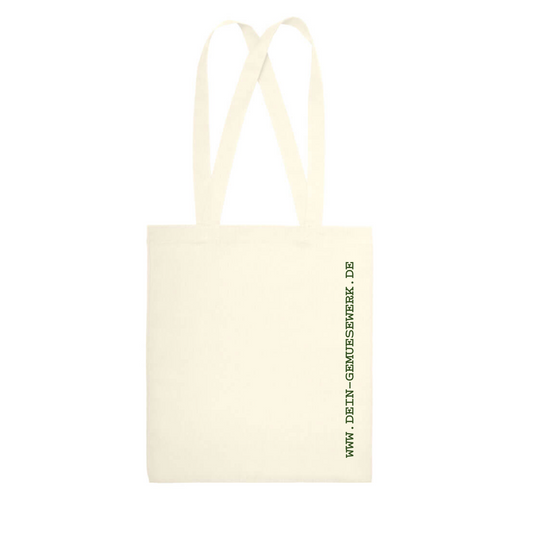 Baumwolltasche mit langen Henkeln – Edition Dein Gemüsewerk, Ansicht 2